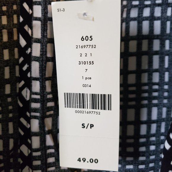 Smart Set black and white blazer - Picture 2 of 5